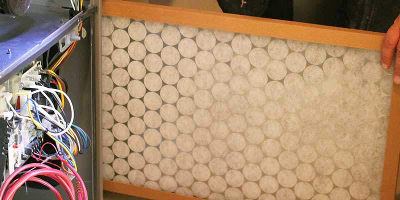 Clean New Furnace Filter Clean New Furnace Filter