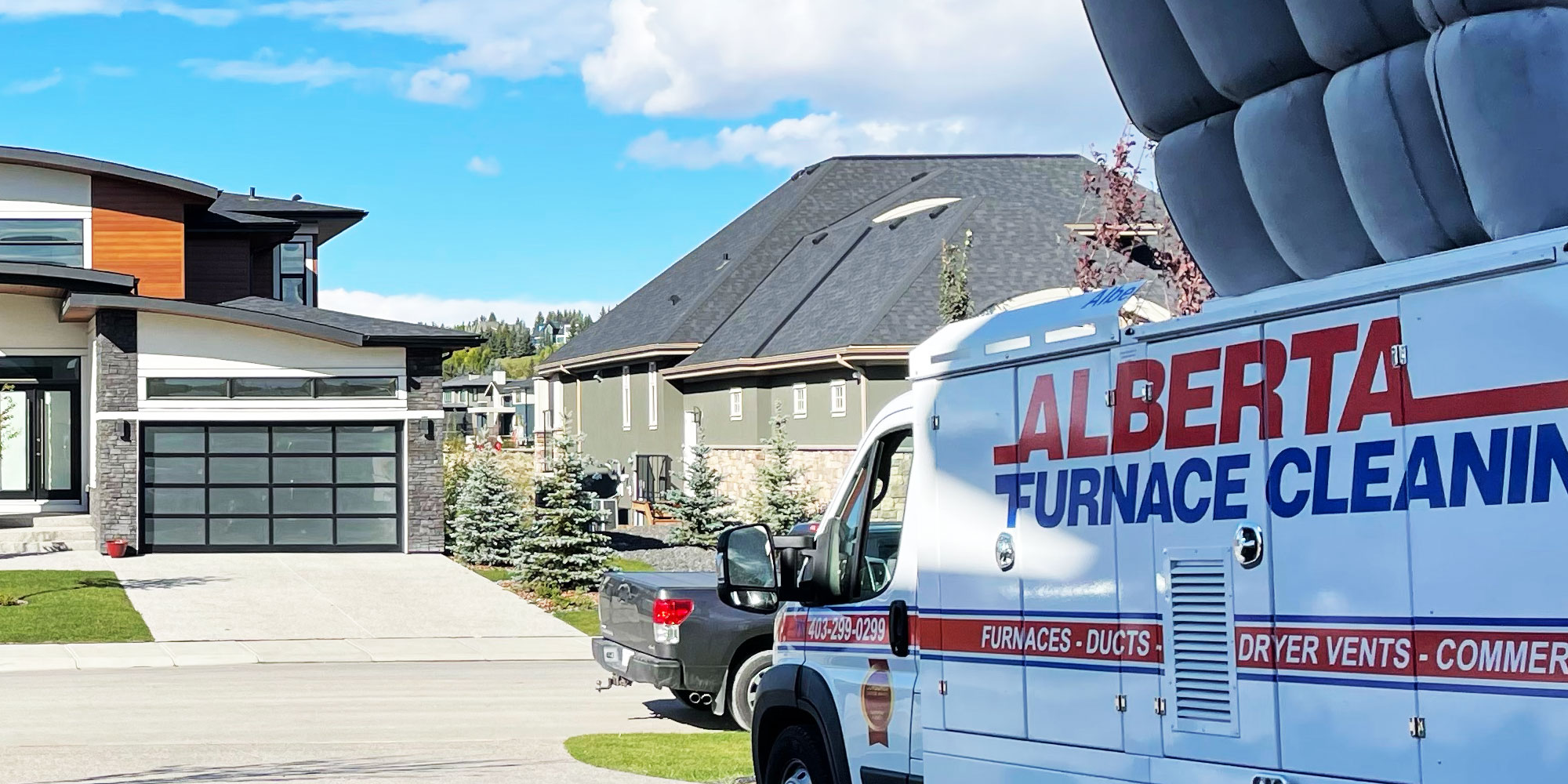 Furnace Cleaning Truck Calgary